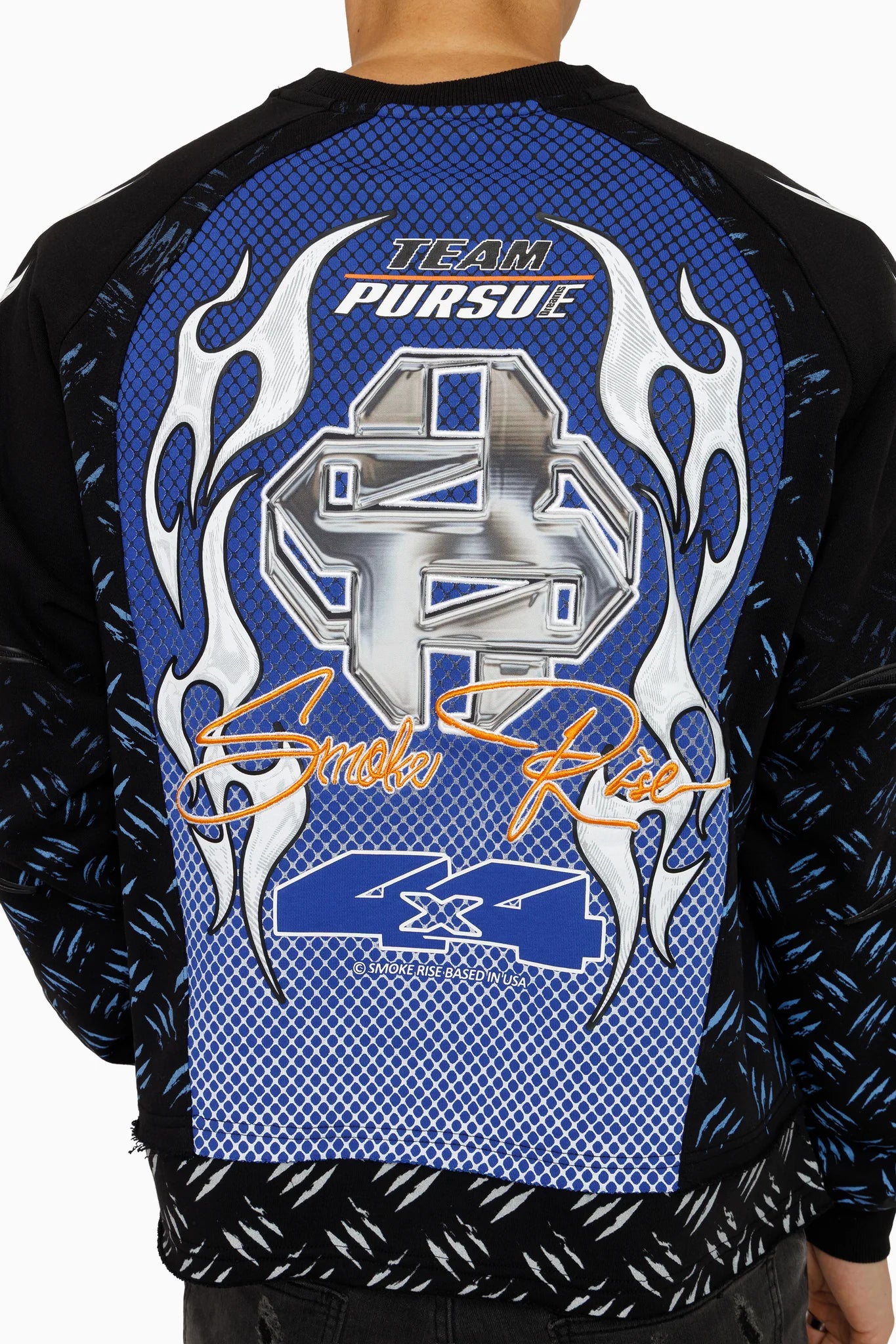 WH-FO26F551 - Pursue 2-Fer LS Graphic Crewneck Sweatshirt