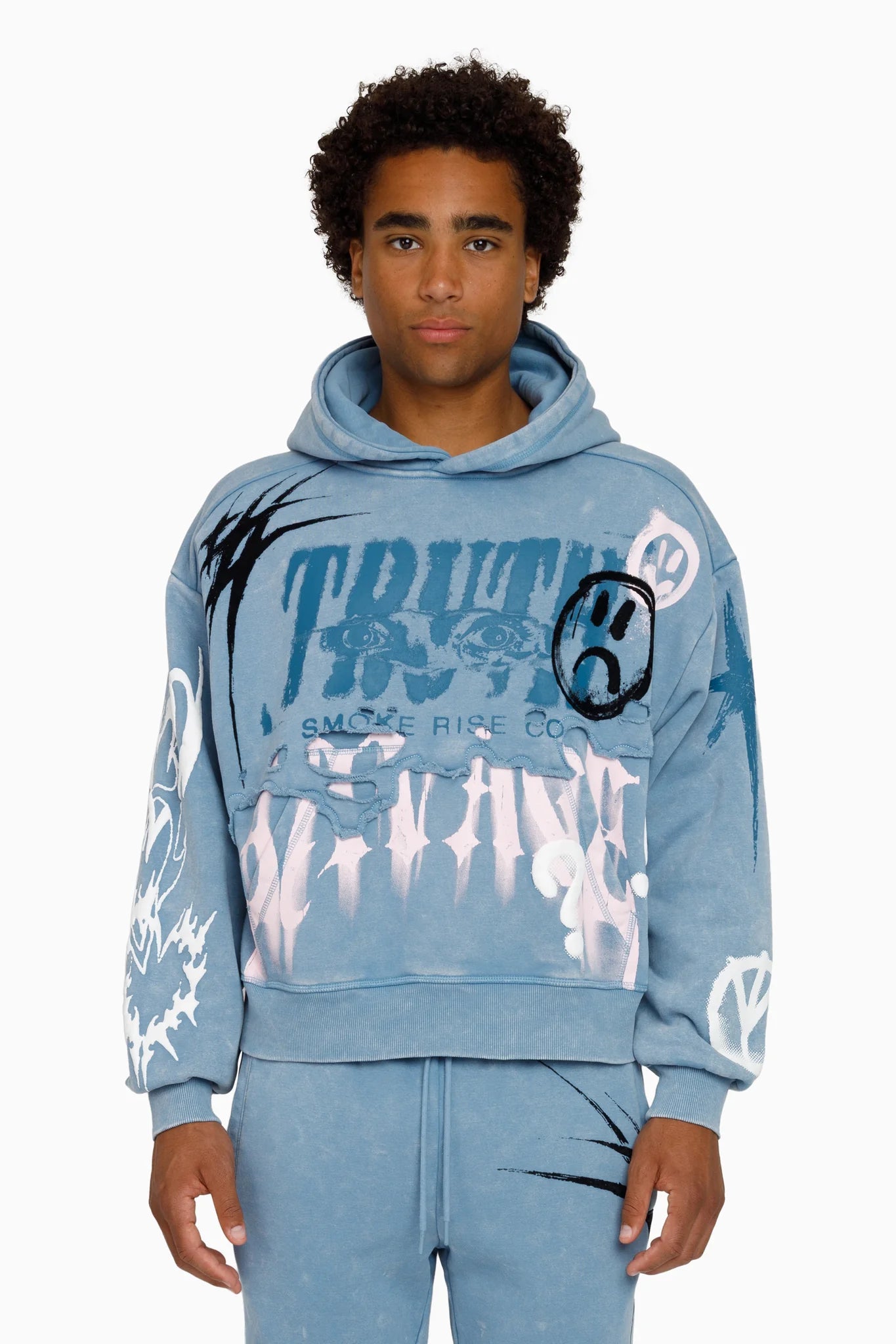 WH-FO26F558 - Truth Graphic Hoodie