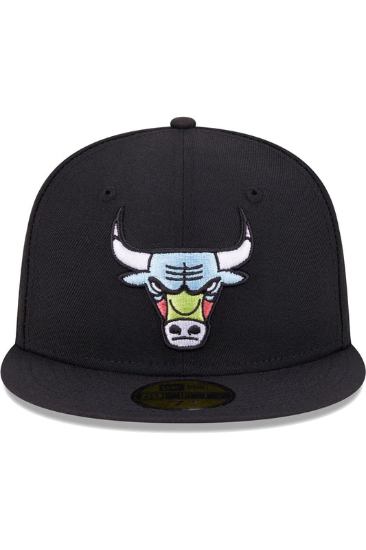 60303666 - Chicago Bulls Multicolor 59Fifty Fitted Hat