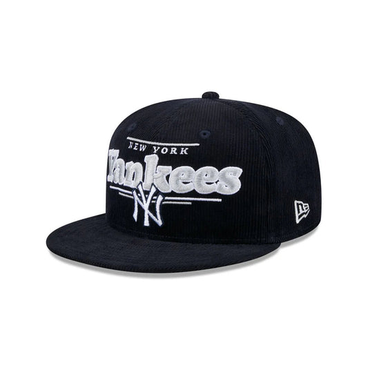 60527053 - New York Yankees Throwback Display Corduroy 9FIFTY Snapback