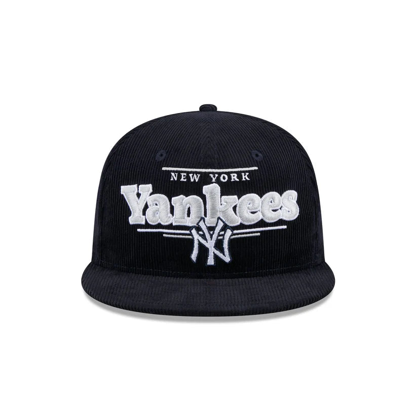 60527053 - New York Yankees Throwback Display Corduroy 9FIFTY Snapback