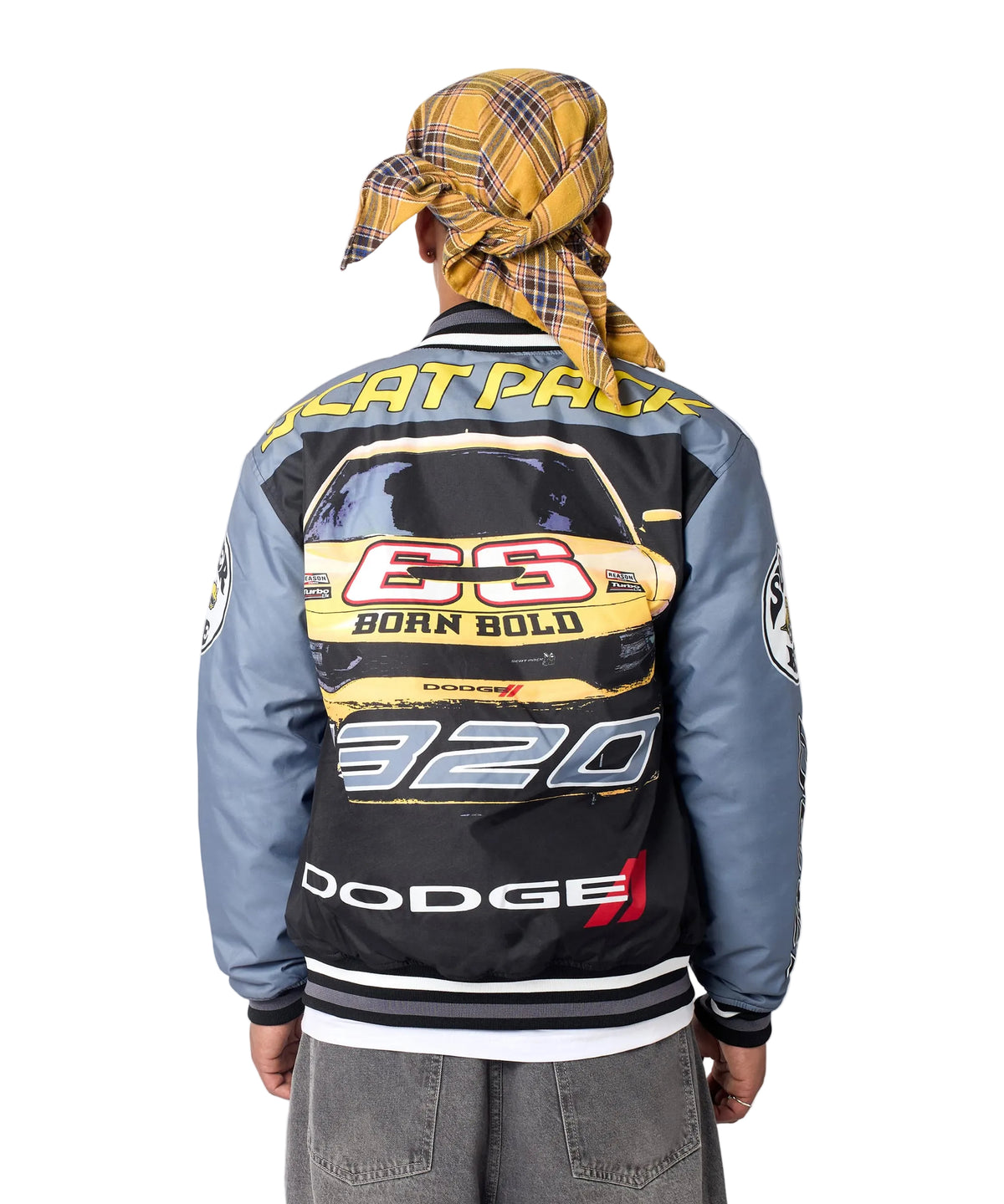WH-DGF6KM-802 - Dodge Scatpack Racing Varsity Jacket