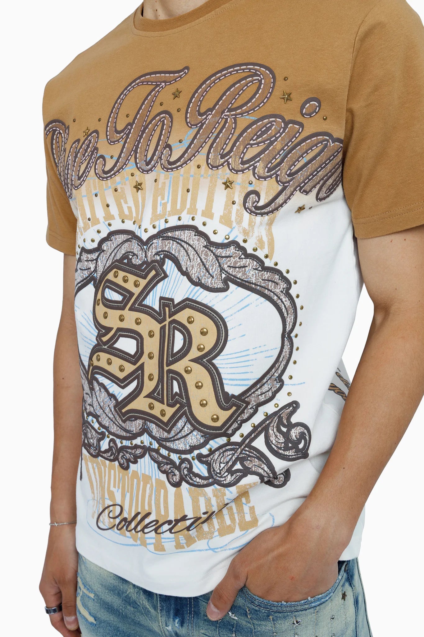 WH-KT26F545 - Rise To Reign Premium Graphic T-Shirt