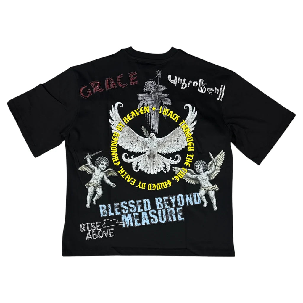 WH-RK1482118 - Rise Above Relaxed Boxy Graphic T-Shirt