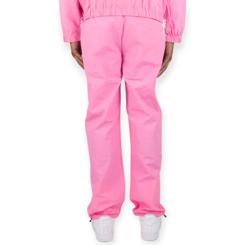 WH-A00-14405 - Bent Stripes Nylon Straight-Fit Pants