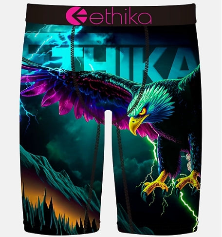 MSUAAE2607 - Cry of The Bolt Ethika Men's Staple Boxer Brief