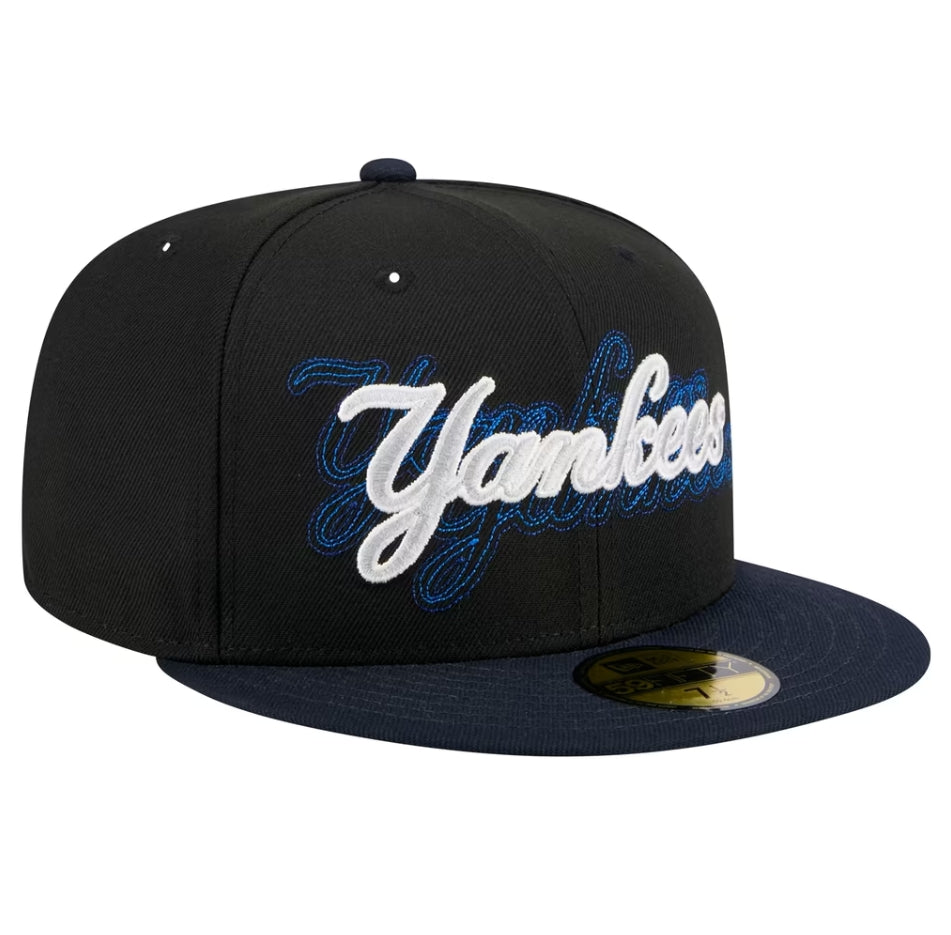 60553949 - New York Yankees Shadow Stitch 59FIFTY Fitted Hat
