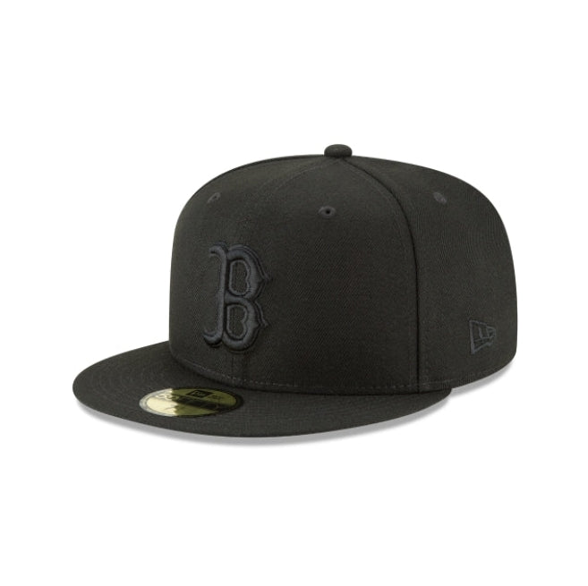 11591175 - Boston Red Sox Black Basic 59FIFTY Fitted