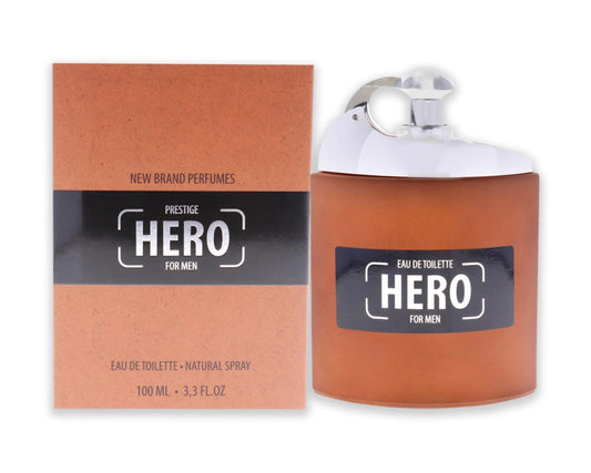 New Brand Men's Hero  - 3.3 oz(100ML) EDT Fragrance