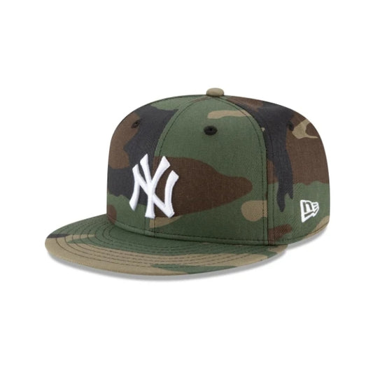 New Era New York Yankees Camo Basic 9FIFTY Snapback Hat
