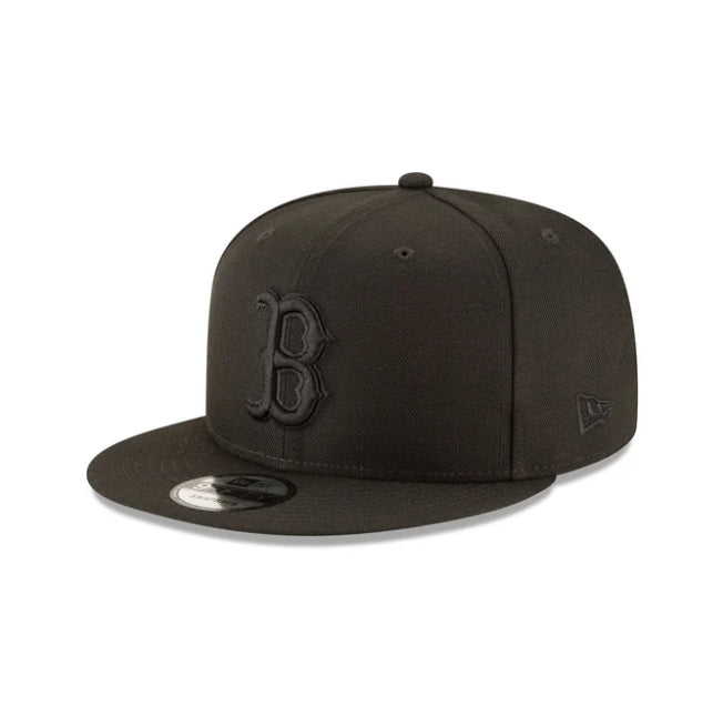 NEW ERA Boston Red Sox Basic All Black 9FIFTY Snapback hat