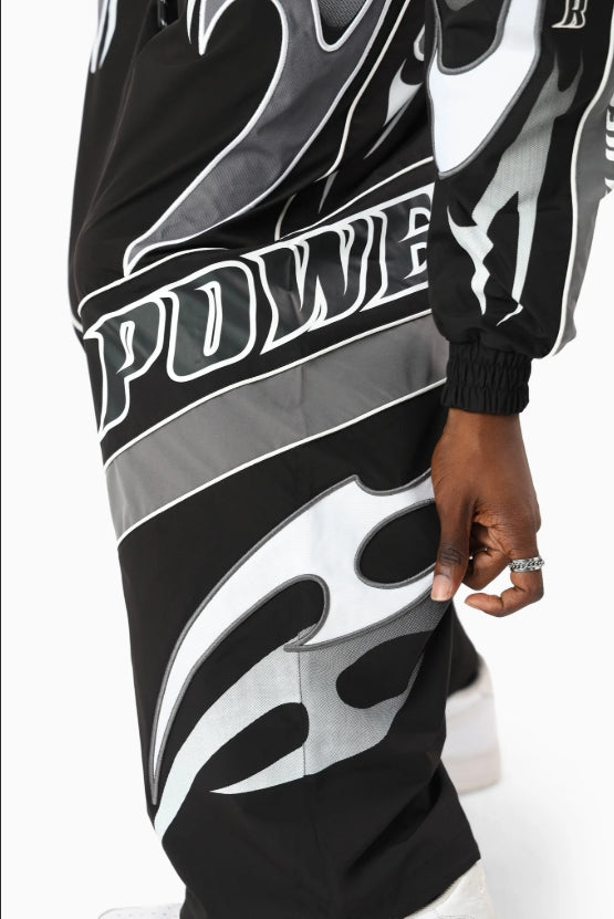 WP26P601 - Power Windbreaker Wide Leg Pants
