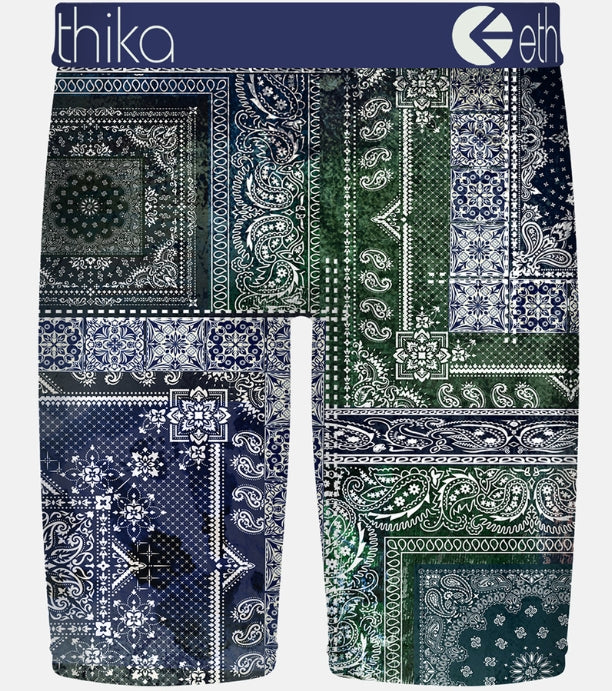 WH-MSUAAF2606 - Indigo Bloom Kapital Ethika Men's Staple Boxer Brief