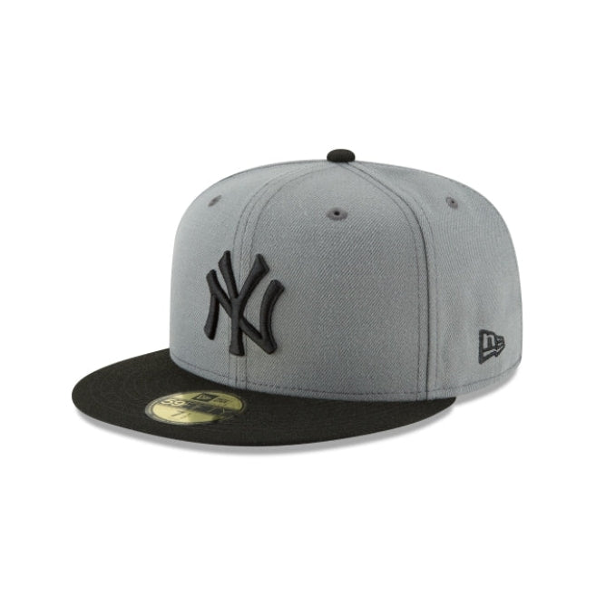 11591121 - New York Yankees Gray and Black Basic 59FIFTY Fitted