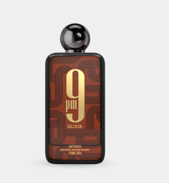 Afnan 9 PM Elixir Unisex Eau De Parfum, 3.4 Fl. Oz