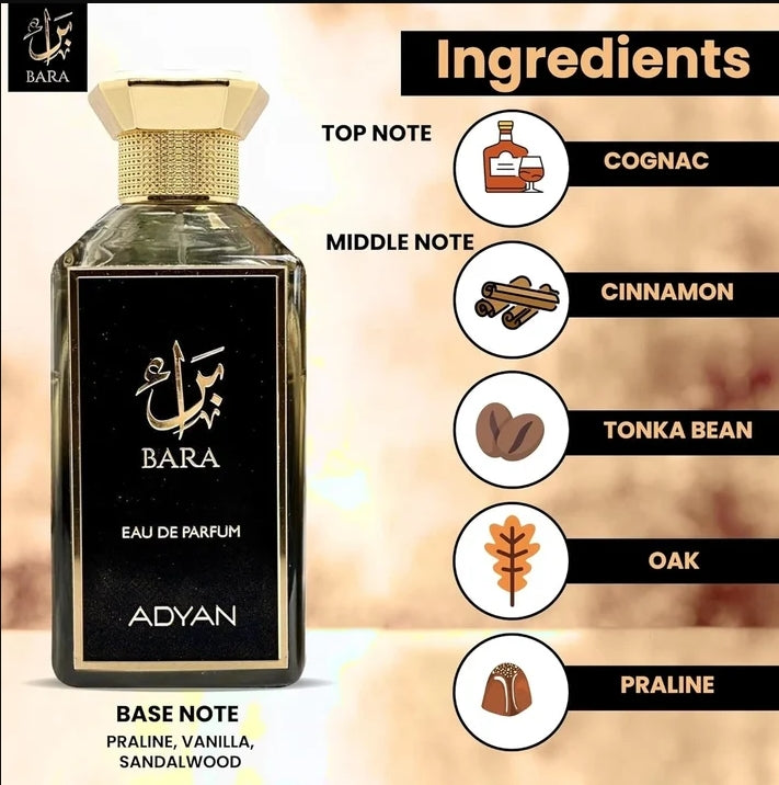 Bara by Adyan EDP Perfume 100ML for Men