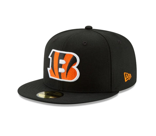 70338498 - Cincinnati Bengals Basic Black 59FIFTY Fitted