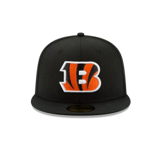 70338498 - Cincinnati Bengals Basic Black 59FIFTY Fitted