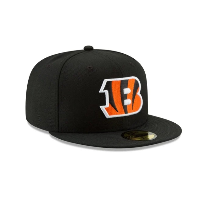 70338498 - Cincinnati Bengals Basic Black 59FIFTY Fitted