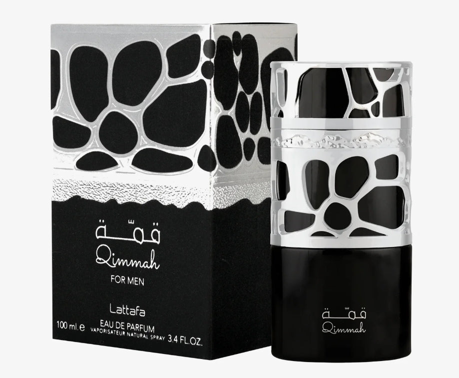 Lattafa Qimmah Eau De Parfum Spray for Men, 3.4 Oz 100ml
