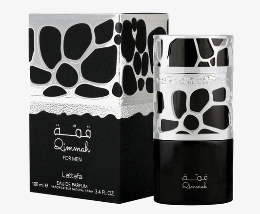 Lattafa Qimmah Eau De Parfum Spray for Men, 3.4 Oz 100ml