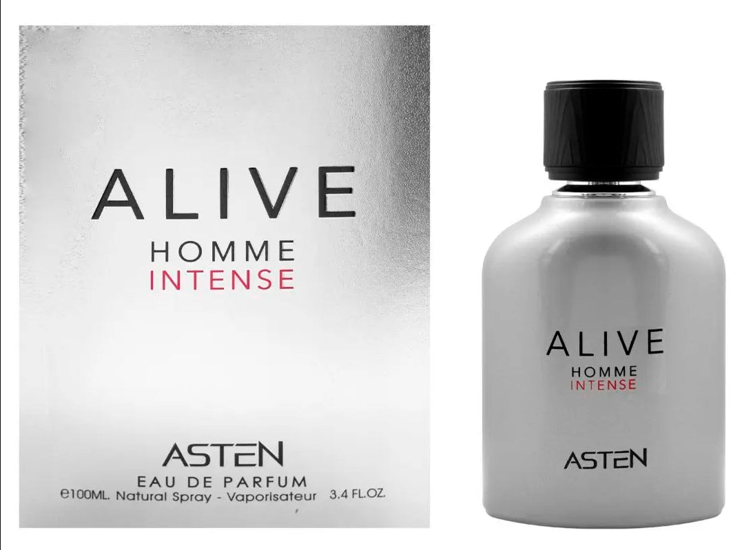 Alive Homme Intense By Asten Eau de Parfum Spray 100ml (3.4 oz)