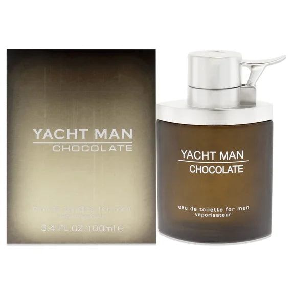 Yacht Man Chocolate Eau De Toilette 3.4 Oz(100ml) Myrurgia Men's Cologne