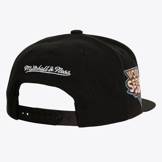 HHSS7337 - Black New York Yankees Snapback Hat with World Series 2009 Patch