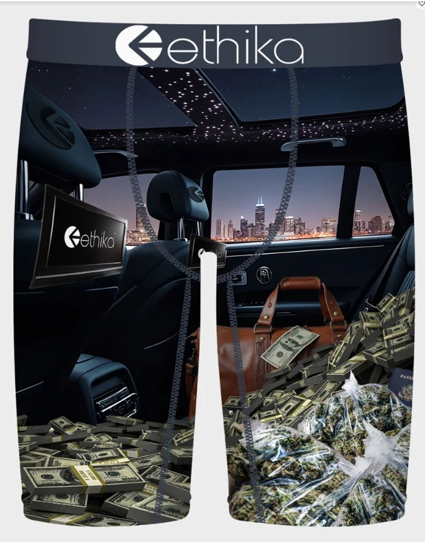 MHOAAA2605 - Cry In The Car Ethika Men's Staple Boxer Brief