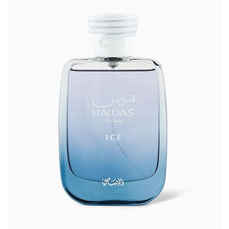 RASASI Hawas Ice Eau De Parfum Spray 100ML(3.4 Oz) EDP (Men)