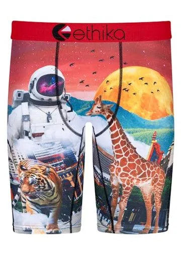 MLUS3143 - Astro Zoo Red - Just Casual