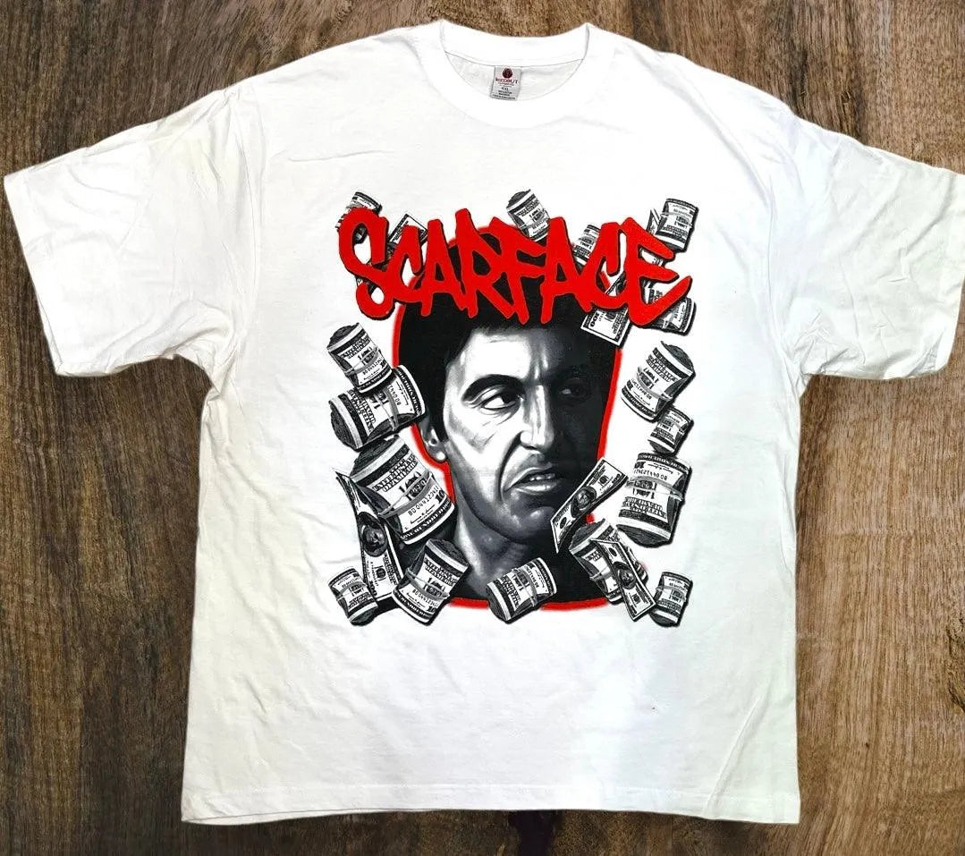 MST506X - SCARFACE T-Shirt - Just Casual