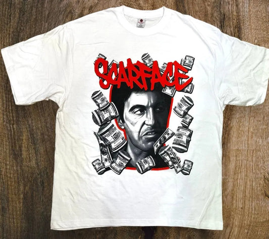 MST506X - SCARFACE T-Shirt - Just Casual