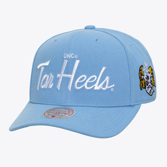 HP15813 - North Carolina Tar Heels Carolina Blue Head Coach Vintage Pro Crown Snapback Hat