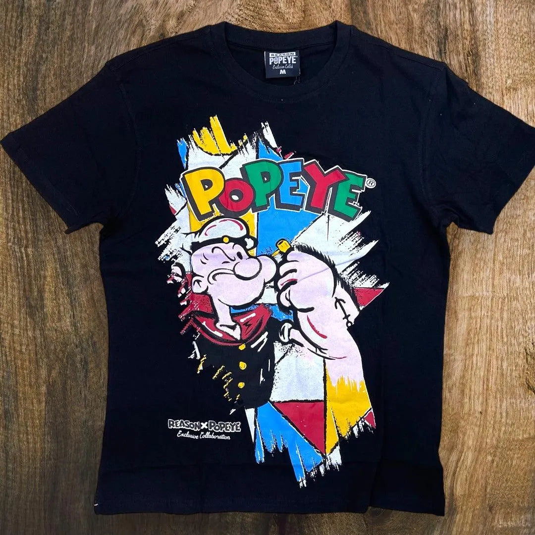 S114 - POPEYE RETRO T-Shirt - Just Casual