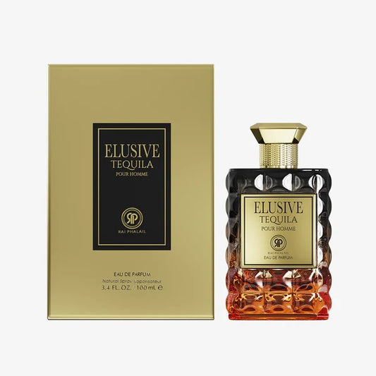 Elusive Tequila by Rai Phalail Eau de Parfum Spray 3.4 oz (Men)